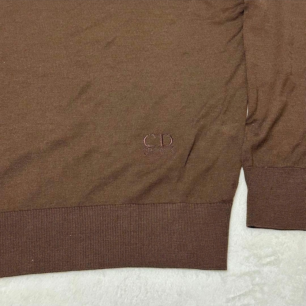 Dior (Damaged) Women's Brown Turtleneck Sweater - Picture 11 of 16